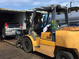 完全輸出代行 物流サービス 株式会社スリー ダブリュー エム 中古車 トラック 重機 中古パーツ 輸出